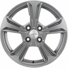 Khomen Wheels KHW1502 (Solaris II) 6x15/4x100 ET 46 Dia 54.1 Gray