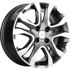 Khomen Wheels KHW1503 (Cobalt) 6x15/4x100 ET 39 Dia 56.6 Gray-FP