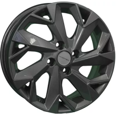 Khomen Wheels KHW1508 (Lada Granta) 6x15/4x98 ET 35 Dia 58.6 Gray