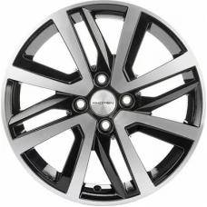 Khomen Wheels KHW1609 (Xray) 6x16/4x100 ET 41 Dia 60.1 Black-FP