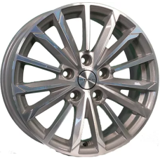 Khomen Wheels KHW1611 (Duster/Terrano) 6.5x16/5x114.3 ET 50 Dia 66.1 Silver-FP