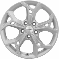 Khomen Wheels KHW1702 (Camry) 7x17/5x114.3 ET 45 Dia 60.1 F-Silver