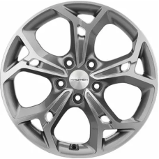 Khomen Wheels KHW1702 (Qashqai) 7x17/5x114.3 ET 40 Dia 66.1 Gray-FP