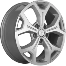 Khomen Wheels KHW1710 (Haval F7/F7x) 6.5x17/5x114.3 ET 40 Dia 64.1 F-Silver-FP