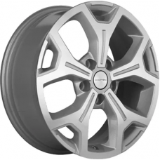 Khomen Wheels KHW1710(2) (VW Transporter) 6.5x17/5x120 ET 55 Dia 65.1 F-Silver-FP