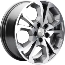 Khomen Wheels KHW1711 (Coolray) 6.5x17/5x114.3 ET 45 Dia 54.1 Gray-FP