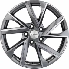 Khomen Wheels KHW1714 (Camry) 7x17/5x114.3 ET 45 Dia 60.1 Gray-FP