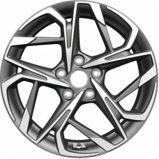 Khomen Wheels KHW1716 (Kodiaq/Tiguan) 7x17/5x112 ET 40 Dia 57.1 Gray-FP