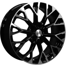 Khomen Wheels KHW1718 (Qashqai) 7x17/5x114.3 ET 40 Dia 66.1 Black-FP