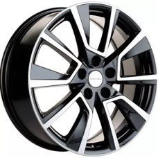 Khomen Wheels KHW1802 (Coolray) 7x18/5x114.3 ET 50 Dia 54.1 Black-FP