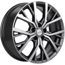 Khomen Wheels KHW1806 (Haval Jolion) 7x18/5x114.3 ET 37 Dia 66.5 Gray-FP