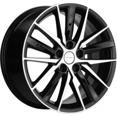 Khomen Wheels KHW1807 (Mazda CX-9) 8x18/5x114.3 ET 45 Dia 67.1 Black-FP