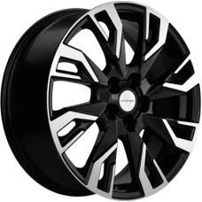 Khomen Wheels KHW1809 (Koleos) 7x18/5x114.3 ET 35 Dia 66.1 Black-FP