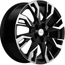 Khomen Wheels KHW1809 (Lifan X70) 7x18/5x108 ET 45 Dia 60.1 Black-FP