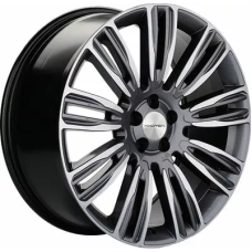 Khomen Wheels KHW2004 (Velar) 8.5x20/5x108 ET 45 Dia 63.4 Gray-FP