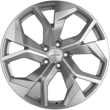 Khomen Wheels KHW2006 (Touareg) 8.5x20/5x112 ET 33 Dia 66.6 Brilliant Silver