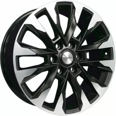 Khomen Wheels KHW2010 (LC 300) 8x20/6x139.7 ET 60 Dia 95.1 Black-FP matt